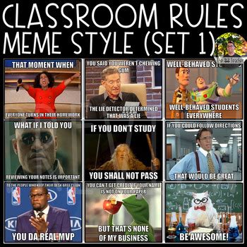 funny classroom rules memes|stupid school memes.